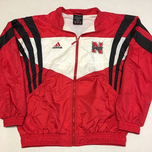 nebraska adidas jacket